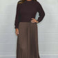 🔥Hot Sale 50% OFF!!⚡50K+ SOLD!❄️🔥Women's Solid Color Long Sleeve Jumper & Pleated Bottom Dress