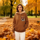 ⏳LAST DAY SALE ONLY￡19.99!🔥✨🎁Cute Highland Cow Cozy Fleece-Lined Hooded Sweatshirt🦬