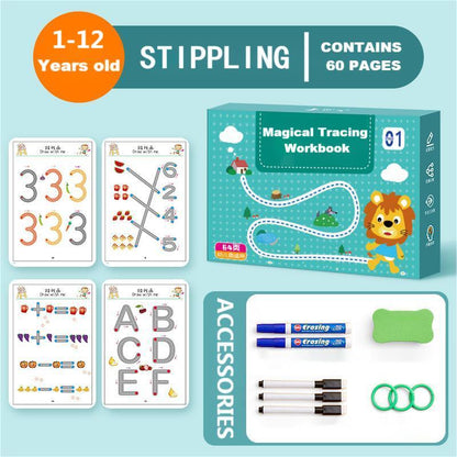 🔥LAST DAY HOT SALE 49% OFF🔥Magical Tracing Workbook Set