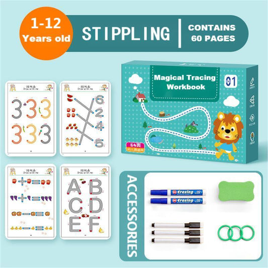 🔥LAST DAY HOT SALE 49% OFF🔥Magical Tracing Workbook Set