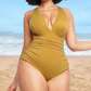 🏖️Last Day Special Price ￡12.99!!🔥Smart Sculpt Plunge Swimsuit Flatter Your Figure🩱