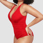 🏖️Last Day Special Price ￡12.99!!🔥Smart Sculpt Plunge Swimsuit Flatter Your Figure🩱