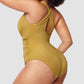 🏖️Last Day Special Price ￡12.99!!🔥Smart Sculpt Plunge Swimsuit Flatter Your Figure🩱