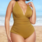 🏖️Last Day Special Price ￡12.99!!🔥Smart Sculpt Plunge Swimsuit Flatter Your Figure🩱