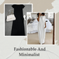 💃Last Day Special Discount❤️Women's Summer Casual Loose Solid Color Short-Sleeve Long Dress