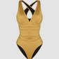 🏖️Last Day Special Price ￡12.99!!🔥Smart Sculpt Plunge Swimsuit Flatter Your Figure🩱