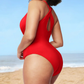 🏖️Last Day Special Price ￡12.99!!🔥Smart Sculpt Plunge Swimsuit Flatter Your Figure🩱