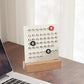 🎁LAST DAY SALE-49% OFF🎁Acrylic Wooden Base Handmade DIY Calendar