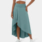 💃Summer Hot Sale 49% OFF🔥High Waisted High Low Ruffle 2-in-1 Flowy Quick Dry Casual Maxi Skirt