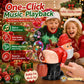 ⏳LAST DAY SALE ONLY ￡13.99!!🎅🎁🎁70% OFF!!!-Ready for Christmas!🎅 Santa Bubble Maker – one-click automatic bubbles with music & lights. Safe rounded edges, perfect Christmas gift for grandkids! 🫧✨