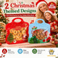 🎁70% OFF!!!-Ready for Christmas!🎅Easy Fill, Easy Seal🎄Festive Self-Seal Treat Bags – Santa & Snowman Print | Resealable, Food-Safe & Perfect for Cookies, Chocolates & Little Gifts🎅⛄