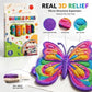 💥LAST DAY BUY 1 GET 1 FREE!!🎁🔮Magic Pen – Draw 3D with one stroke!🎄 DIY Bubble Popcorn Drawing Pens 🔥1