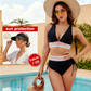 👙 Summer Hot Sale 60% OFF💥👙High Waisted Tummy Control Color Block Bikini Sets With Free Hat