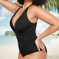 🏖️Last Day Special Price ￡12.99!!🔥Smart Sculpt Plunge Swimsuit Flatter Your Figure🩱