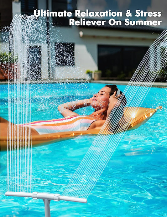 🍹Summer Hot Sale 50% OFF☀️Pool fountain stand💧