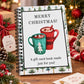 🔥🎁70% OFF!!!-Ready for Christmas!🎅Christmas Gift Card Booklet -👍DIY Spiral-Bound Christmas Gift Card Holder Book2
