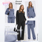 🔥LAST DAY SALE 70% OFF👍✨Women's Crew Neck Top & Drawstring Pants Set1