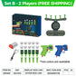 🎁Halloween early promotion 50% OFF💥🎃Glow-in-the-Dark Hovering Shooting Target Pistol Set