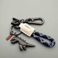 🎁Halloween promotion 50% OFF🦖Aluminum Alloy Dinosaur Charm Paired with a Hand-woven Bracelet
