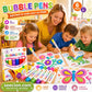 💥LAST DAY BUY 1 GET 1 FREE!!🎁🔮Magic Pen – Draw 3D with one stroke!🎄 DIY Bubble Popcorn Drawing Pens 🔥1