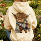 ⏳LAST DAY SALE ONLY￡19.99!🔥✨🎁Cute Highland Cow Cozy Fleece-Lined Hooded Sweatshirt🦬