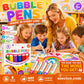 💥LAST DAY BUY 1 GET 1 FREE!!🎁🔮Magic Pen – Draw 3D with one stroke!🎄 DIY Bubble Popcorn Drawing Pens 🔥1