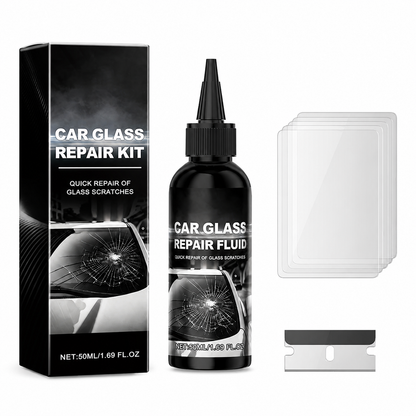 🔥HOT SALE BUY 2 GET 1 FREE!!🔥Fast-Acting Windshield Crack & Chip Repair Kit
