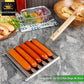 🔥LAST DAY BIG SALE 49% OFF - Hotdog Roller Stainless Steel Sausage Roll Rack