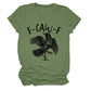 💥Surprise Price: Only £9.99!!🖤🐦‍⬛Humorous Crow Graphic T-Shirt – Say It With a Caw!