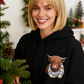 ⏳LAST DAY SALE ONLY￡19.99!🔥✨🎁Cute Highland Cow Cozy Fleece-Lined Hooded Sweatshirt🦬
