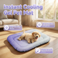 💖LAST DAY SALE ONLY￡9.99!!❄Pet Cooling Mat for Dogs & Cats 🐾 Naturally Cool Ice-Silk Pad • Breathable, Washable & Soft 🌿  For Floors, Sofas & Car Travel • Multiple Sizes • Gradient Colours ☀️🐶🐱1