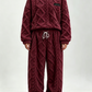 ❄️Hot Sale-70% OFF🧸 Women's 2-Piece Plush Fleece Set – Cosy Winter Style
