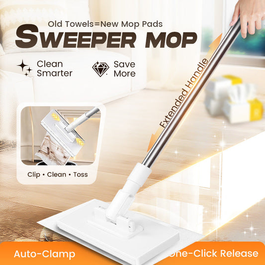 💥 Last day! 50% Off 💥Disposable Dust Mop with 4 Reusable Cloths🏠