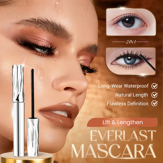 🥳BUY 1 GET 1 FREE:￡7.99!!💞50K+ SOLD!👁️✨ All-Day Beautiful Lashes, Smudge-Proof! Waterproof Fiber Mascara for Natural Volume. 💖💃