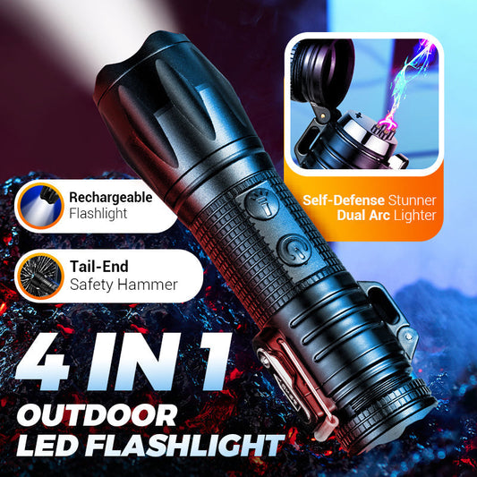 🔥2025 New Hot Sale🔥4 in 1 Outdoor LED Flashlight🔦