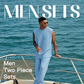 Mens 2 Piece Rib Knit Sweatsuit Summer Sleeveless Tank Top Baggy Wide Leg Pants Set