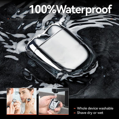 🏆Only £11.99 Last Day Promotion!🎁 2025 New Upgrade Pocket Shaver USB Mini Shavers for Men