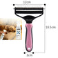 ⏳LAST DAY: Buy 2 Get 1 FREE! 🎉 #1 in UK Pet Grooming 2026 🏆Professional Double-Sided Deshedding Brush for Dogs & Cats – Reduces Shedding by 90%💪