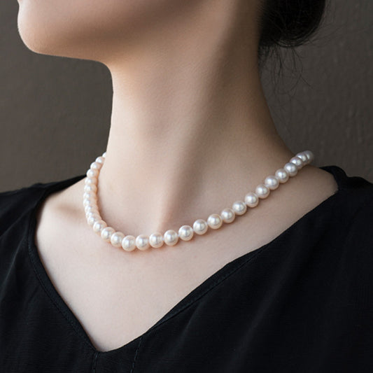 🔥Hot Sale 49% OFF+Gift Box (Free) 🎁 AAAA Pearl Necklace
