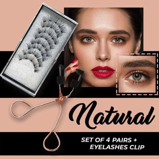 🔥Buy 3 and get 2 free💕Reusable MAGNETIC eyelashes KIT