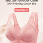 💥LAST DAY SALE ONLY ￡9.99!!💘Front Button Breathable Skin-Friendly Cotton Bra