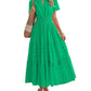 ⏰💜2026 Summer Hot Sale 50% OFF🎉Women's Lightweight Short Sleeve V Neck Elastic Waist Dress