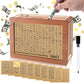 🎁2026 New Year 60% OFF🌟💷Retro Style Wooden Money Box with Counter Piggy Bank Handmade Saving Money Goal Piggy Bank