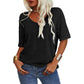 💖Spring Hot Sale 49% OFF🌸Women's Solid Color V-Neck T-shirt