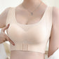 🔥LAST DAY SALE ONLY￡8.99!!💝Easy Front‑Close Cross Back Posture Corrector Bra Wireless Full Support Comfort Bra