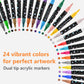🎁🔥Hot Sale 50% KORTING🎨✨Dual-Tip Glitter Marker Pen✨