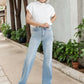 💥Hot Sales - 50% OFF🥰👖Vintage Wash Plus-Size Jeans — Stretchy & Straight Leg Fit✨