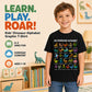 Kids Dinosaur Alphabet Graphic T-Shirt