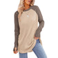 💖2026 Autumn’s Sale 70% OFF✨🍂Women's Casual Crewneck Long Sleeve Top With Thumb Holes and Curved Hem