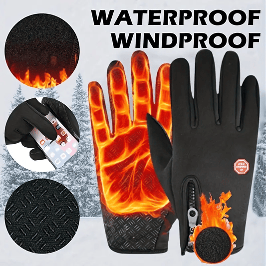 ❄️Last Day 50% OFF❄️Waterproof Touchscreen Thermal Gloves🎁Perfect for Outdoor Working, Cycling,Running,Driving✨
